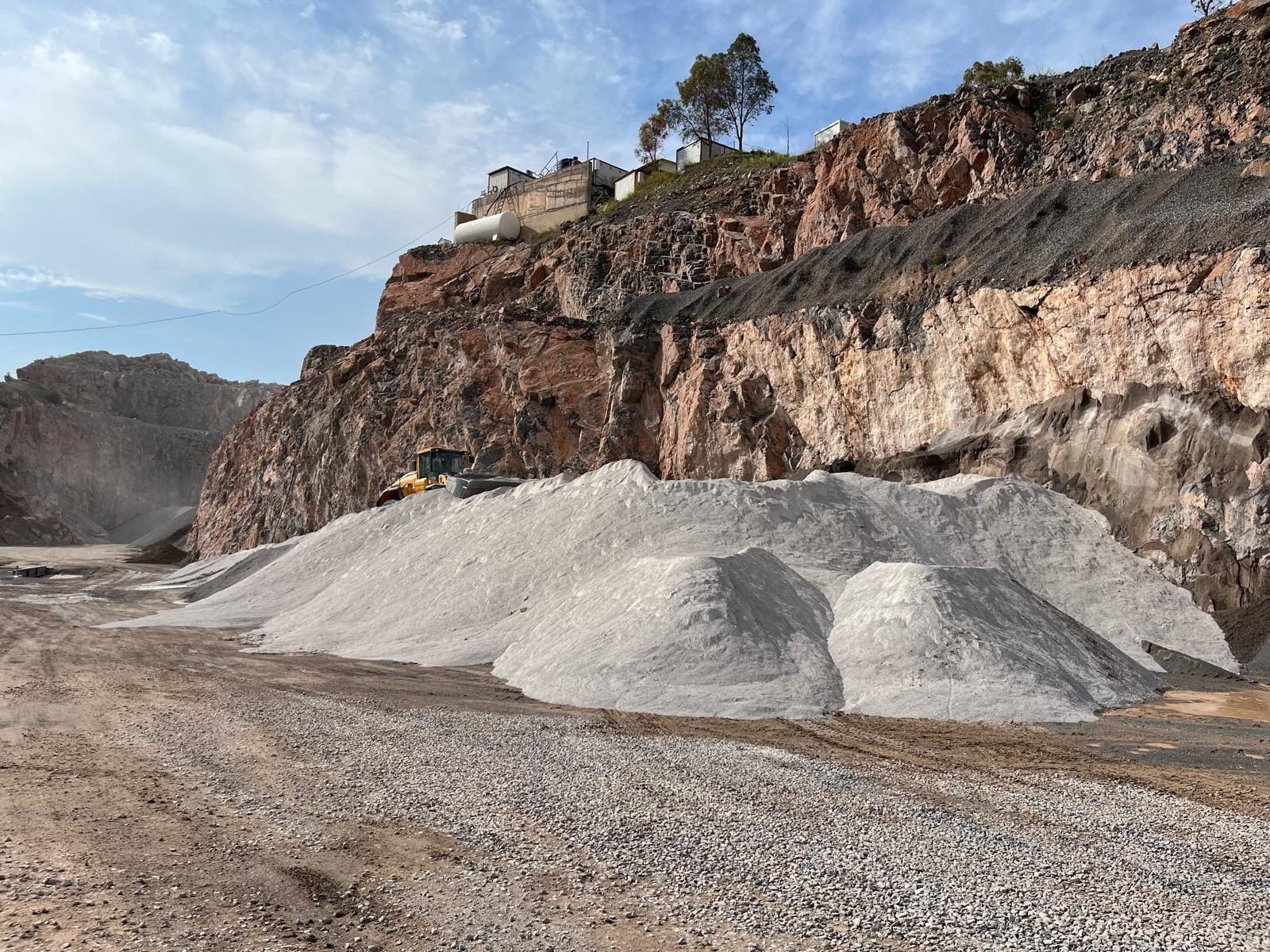 Aggregate stockpiles for supply and logistics