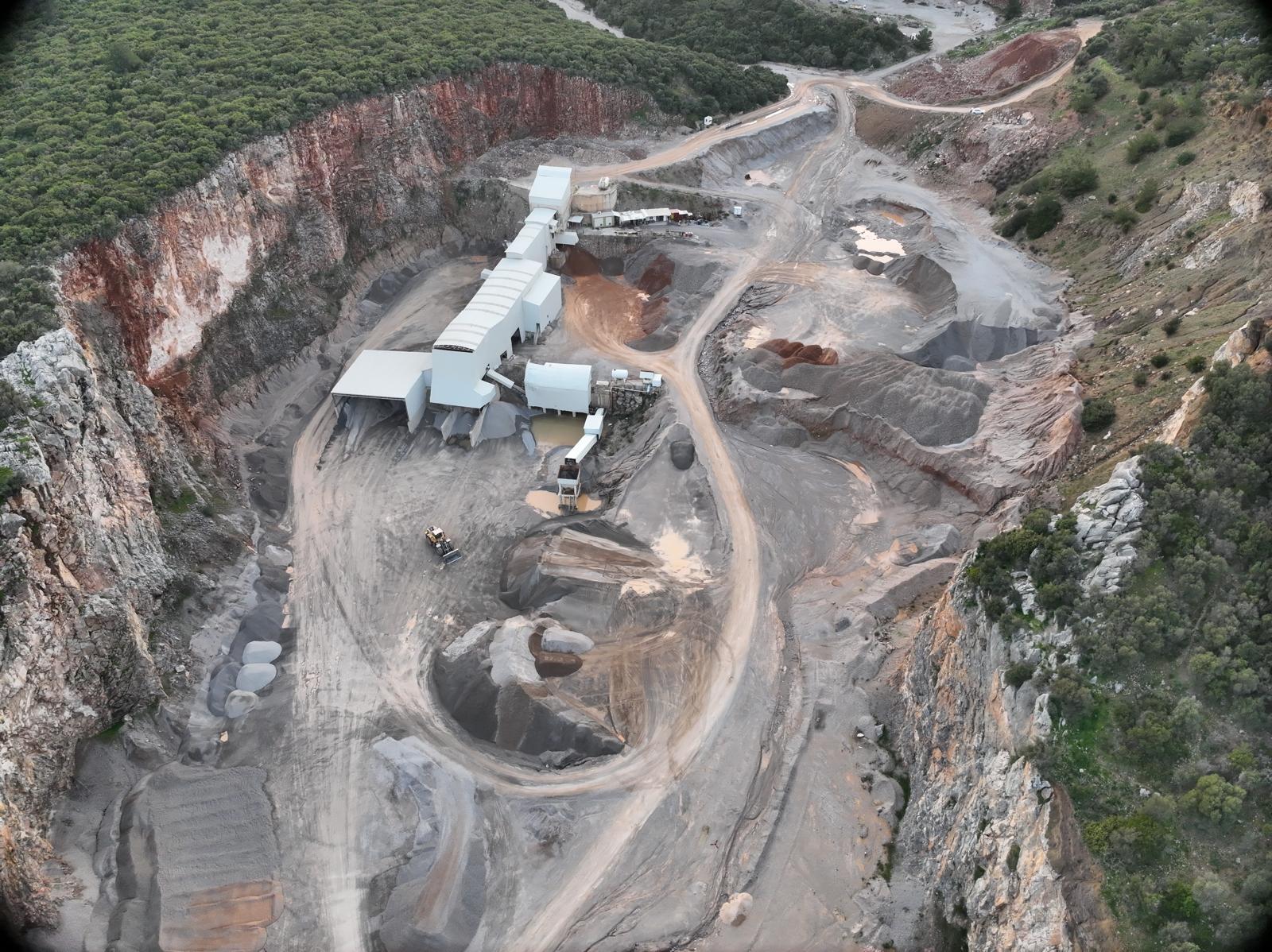 Bemaş Urla quarry and crushing screening plant